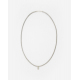 Buddha to Buddha Ketting Ellen Mini Zilver 60 cm - 55681