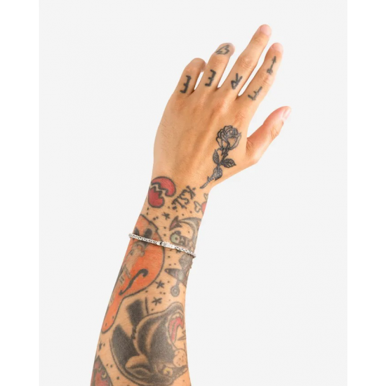 Buddha to Buddha  J175 Armband Katja Mini Zilver 18CM - 55682