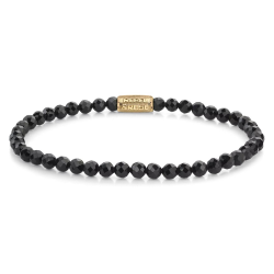 Rebel and Rose Black Glam Rocks Gold - 55736