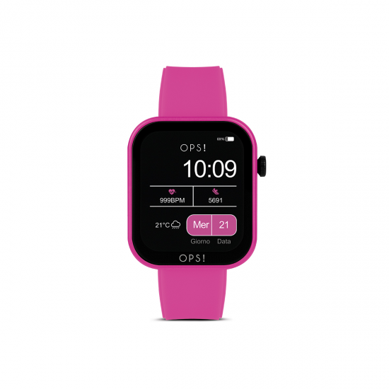 OPS!SMART Smartwatch ACTIVE CALL Fuchsia OPSSW-28 - 55776