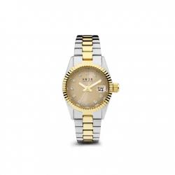 VNDX dames horloge Dare Devil XS Goud Zilver Beige - 55828
