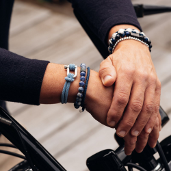 IXXXI Armband Jerry blauw maat 21 - 55900
