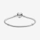 Pandora Moments Stamboom Snake Chain Armband met Hartsluiting MAAT 17 - 55924