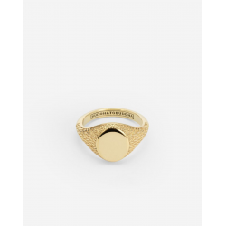 Buddha to Buddha Ring Ellen Zegel Verguld maat 18 - 55932