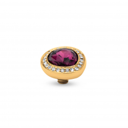 Melano Twisted Droplet CZ Steentje - 55936