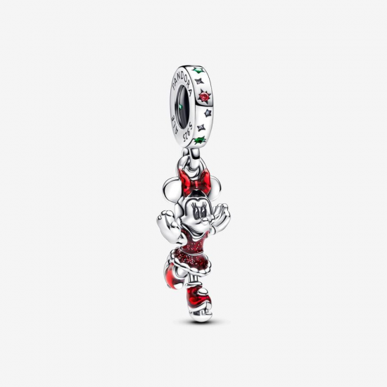 Pandora Hangende bedel met schaatsende Minnie Mouse 793530C01 - 55971