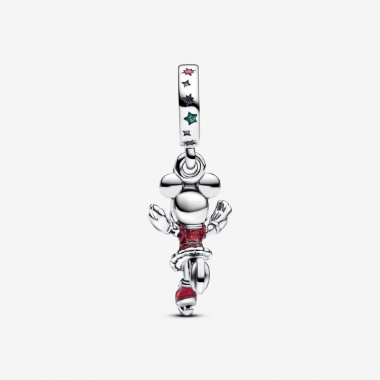 Pandora Hangende bedel met schaatsende Minnie Mouse 793530C01 - 55971