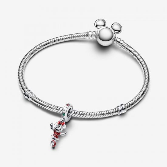 Pandora Hangende bedel met schaatsende Minnie Mouse 793530C01 - 55971
