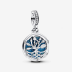 Pandora Dubbele hangende glow-in-the-dark bedel met stamboom en lemniscaat793599C01 - 55975