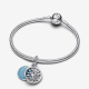 Pandora Dubbele hangende glow-in-the-dark bedel met stamboom en lemniscaat793599C01 - 55975