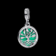 Pandora Dubbele hangende glow-in-the-dark bedel met stamboom en lemniscaat793599C01 - 55975