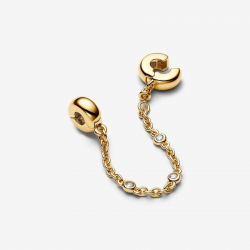 Pandora Veiligheidsketting met drie heldere stenen 763515C01-05 - 55986
