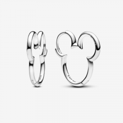 Pandora Disney Mickey Mouse silhouet oorringen 293528C00 - 56028