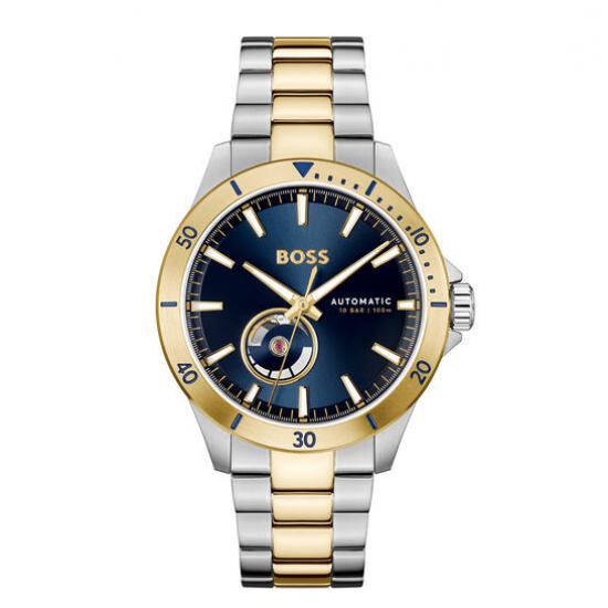 BOSS HORLOGE  TROPER AUTOMATIC- 42mm - Edelstaalstaal - 56066