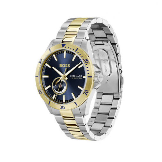 BOSS HORLOGE  TROPER AUTOMATIC- 42mm - Edelstaalstaal - 56066