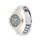 Tommy Hilfiger LORI Dames Horloge 38MM Zilverkleurig - 56072