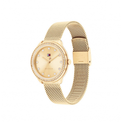 Tommy Hilfiger Dames Horloge Demi 33mm Goudkleurig TH1782699 - 56075