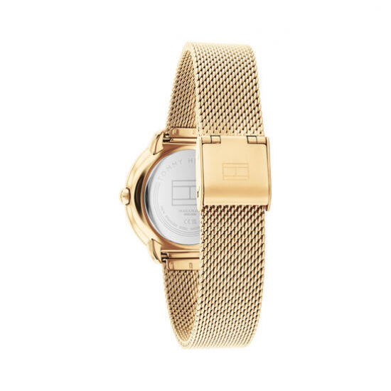 Tommy Hilfiger Dames Horloge Demi 33mm Goudkleurig TH1782699 - 56075