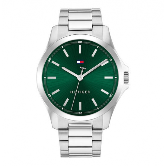 Tommy Hilfiger horloge BRUCE 43MM Zilverkleurig - 56077