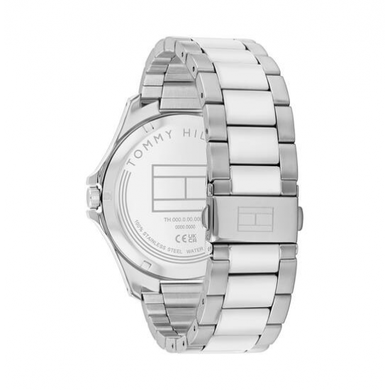 Tommy Hilfiger horloge BRUCE 43MM Zilverkleurig - 56077