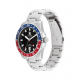 Tommy Hilfiger horloge TH85 Swiss GMT 42MM Zilverkleurig - 56079