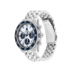 Tommy Hilfiger horloge TH85 CHRONO 41MM Zilverkleurig - 56081