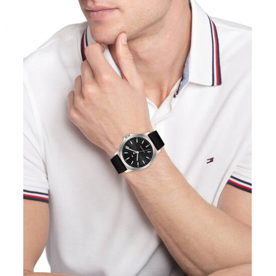 Tommy Hilfiger horloge BRUCE 43MM ZWART - 56087