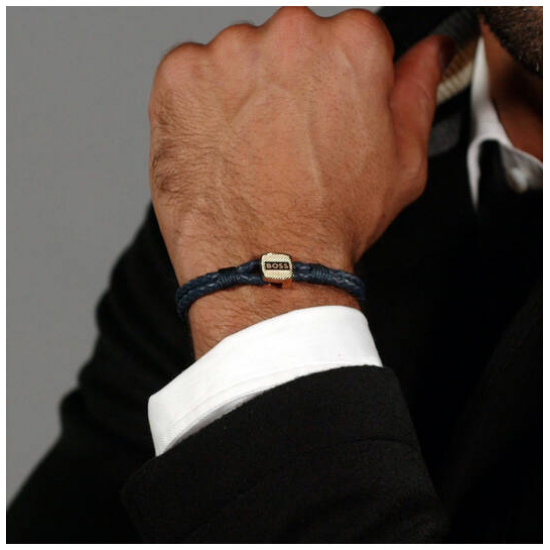BOSS Armband Leer 19cm ROSEKLEURIG - 56093
