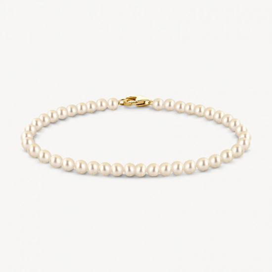 Blush Armband 2253YPW 14k Geelgoud met Parels MAAT 18 - 56096