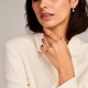 Blush Armband 2252YMQ 14k Geelgoud met Doublette van Mother of Pearl met Rock Crystal en Zirkonia MAAT 16,5-18CM - 56098
