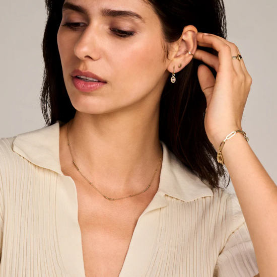 Blush Collier 3182YGO 14k Geelgoud MAAT 42CM - 56102