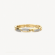 Blush Ring 1256BZI 14k Geel en Witgoud met zirkonia MAAT 17 - 56104