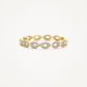 Blush Ring 1257BZI 14k Geel en Witgoud met zirkonia MAAT 17 - 56105