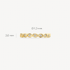 Blush Ring 1257BZI 14k Geel en Witgoud met zirkonia MAAT 17 - 56105