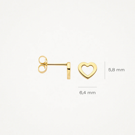 Blush Oorknoppen 7360YGO 14k Geelgoud - 56108