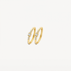 Blush Oorringen 7368YZI 14k Geelgoud met Zirkonia 11,6mm - 56110