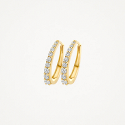 Blush Oorringen 7342YZI 14k Geelgoud met Zirkonia 16,5mm - 56112 Blush Oorringen 7342YZI 14k Geelgoud met Zirkonia 16,5mm - 56112