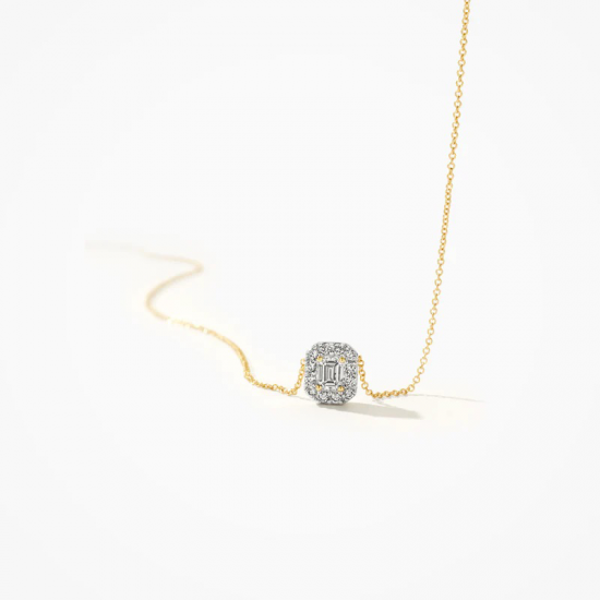 Blush Lab Diamonds Collier LG3009Y 14k Geelgoud MAAT 42CM - 56119