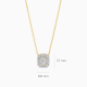 Blush Lab Diamonds Collier LG3009Y 14k Geelgoud MAAT 42CM - 56119