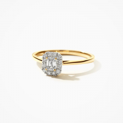 Blush Lab Diamonds Ring LG1022Y 14k Geelgoud MAAT 17 - 56121