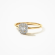 Blush Lab Diamonds Ring LG1022Y 14k Geelgoud MAAT 17 - 56121