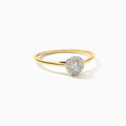 Blush Lab Diamonds Ring LG1023Y 14k Geelgoud MAAT 17 - 56124