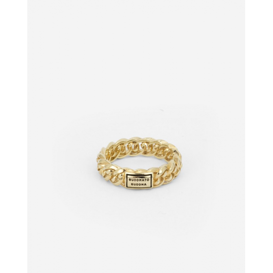 Buddha to Buddha Ring Nathalie XS Verguld Maat 17.5 - 56178