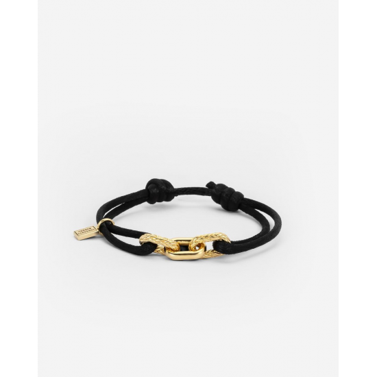 Buddha to Buddha Koord Armband Katja Verguld - 56213