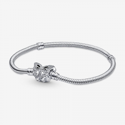Pandora Pandora Moments Snake Chain Armband met Vlindersluiting MAAT 18 - 56241