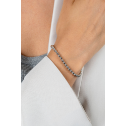 ZINZI zilveren armband met bolletjes - 56352