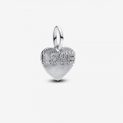 Pandora Hangende bedel met graveerbaar love-hart 793604C01 - 56423