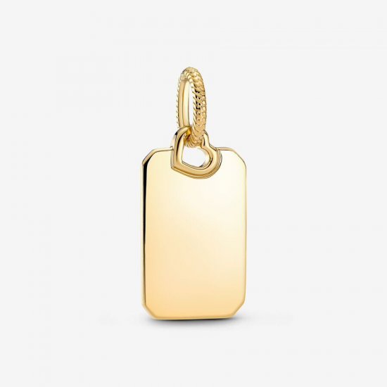 Pandora Rechthoekig Plaatje Hanger 368611C00 - 56424