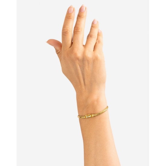 Buddha to Buddha J101GV-F Ben Mini Bracelet  Silver MAAT 21cm - 56437
