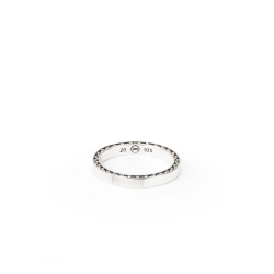 BUDDHA TO BUDDHA George Mini Gladde Ring Zilver  Gerecycled 925 sterling zilv MAAT 18 - 56438